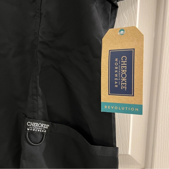 Black Scrub Top - Picture 4 of 6